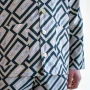 Pigiama Uomo Fantasia in Raso Extra Fine di Puro Cotone TC300 Tyler